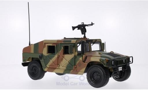 Hummer Humvee 1/18 Maisto Tarnfarben inklusive MG zur Dachbefestigung coche miniatura