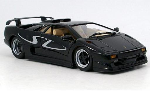 Coche miniatura Lamborghini Diablo 1/18 Maisto SV negro sans Vitrine Lamborghini Diablo 1/18 Maisto SV negro sans Vitrine coche miniatura