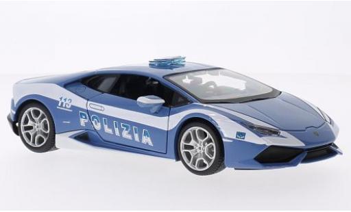 Coche miniatura Lamborghini Huracan 1/24 Maisto LP 610-4 2014 police (I) Lamborghini Huracan 1/24 Maisto LP 610-4 2014 police (I) coche miniatura