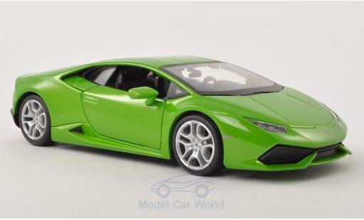 Lamborghini Huracan 1/24 Maisto LP 610-4 verde 2014 coche miniatura
