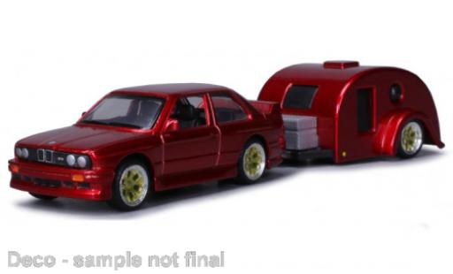 Coche miniatura Bmw M3 1/64 Maisto (E30) metallise rouge 1988 Bmw M3 1/64 Maisto (E30) metallise rouge 1988 coche miniatura