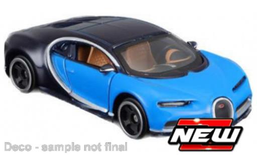 Coche miniatura Bugatti Chiron 1/64 Maisto azul/negro Bugatti Chiron 1/64 Maisto azul/negro coche miniatura
