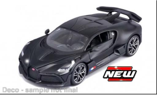 Coche miniatura Bugatti Divo 1/24 Maisto matt-negro Bugatti Divo 1/24 Maisto matt-negro coche miniatura
