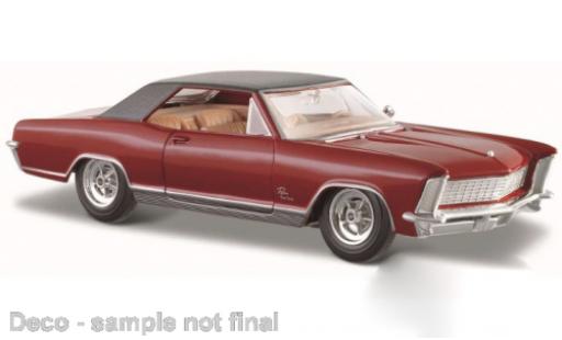 Buick Riviera 1/24 Maisto rouge/negro 1965 coche miniatura