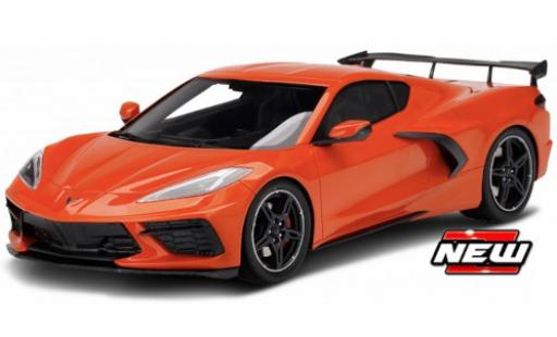 Coche miniatura Chevrolet Corvette 1/24 Maisto Stingray (C8) naranja 2020 Chevrolet Corvette 1/24 Maisto Stingray (C8) naranja 2020 coche miniatura