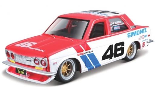 Datsun 510 1/24 Maisto BRE No.46 Simoniz coche miniatura