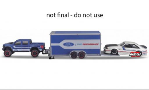 Coche miniatura Ford F-1 1/64 Maisto 50 SVT Raptor azul/blanco Ford F-1 1/64 Maisto 50 SVT Raptor azul/blanco coche miniatura