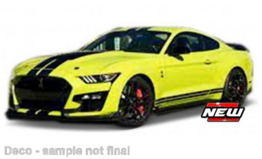Coche miniatura Shelby GT 1/18 Maisto Ford Mustang 500 amarillo/negro 2020 Shelby GT 1/18 Maisto Ford Mustang 500 amarillo/negro 2020 coche miniatura