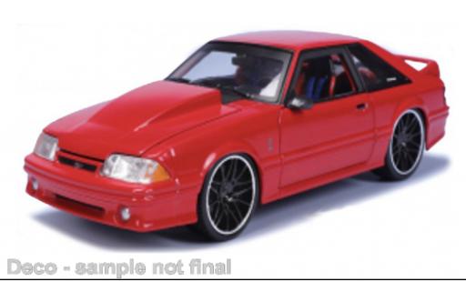 Ford Mustang 1/24 Maisto SVT Cobra rouge 1993 coche miniatura