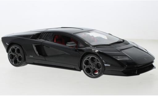 Lamborghini Countach 1/18 Maisto LPI 800-4 negro 2021 coche miniatura