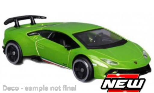 Lamborghini Huracan 1/64 Maisto Performante metallise la chaux coche miniatura