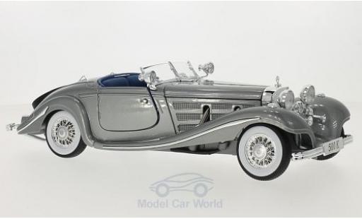 Coche miniatura Mercedes 500 1/18 Maisto K gris 1936 Mercedes 500 1/18 Maisto K gris 1936 coche miniatura