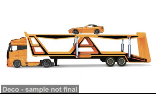 Coche miniatura Mercedes Actros 1/64 Maisto 1851 gelb 1:64 Mercedes Actros 1/64 Maisto 1851 gelb 1:64 coche miniatura