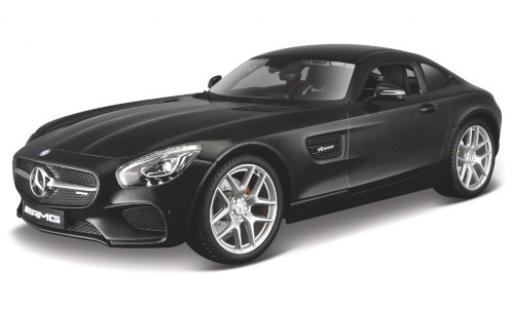 Coche miniatura Mercedes AMG GT 1/18 Maisto (C190) metalico negro Mercedes AMG GT 1/18 Maisto (C190) metalico negro coche miniatura