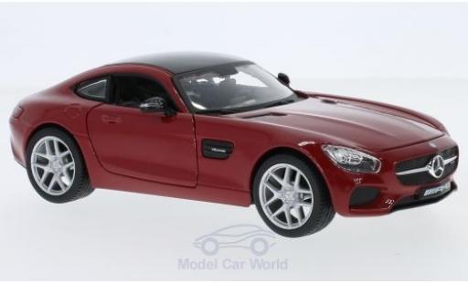 Coche miniatura Mercedes AMG GT 1/24 Maisto rojo/negro 2015 Mercedes AMG GT 1/24 Maisto rojo/negro 2015 coche miniatura