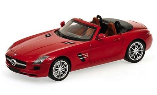 Mercedes SLS 1/24 Maisto AMG Roadster rojo 2010 coche miniatura