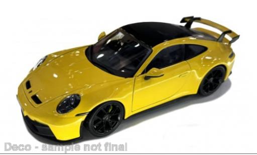Coche miniatura Porsche 992 GT3 1/18 Maisto 911  gelb 2022 1:18 Porsche 992 GT3 1/18 Maisto 911  gelb 2022 1:18 coche miniatura
