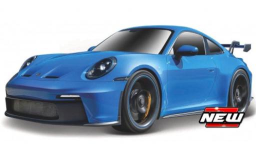Coche miniatura Porsche 992 GT3 1/18 Maisto 911 GT3 () azul 2022 Porsche 992 GT3 1/18 Maisto 911 GT3 () azul 2022 coche miniatura