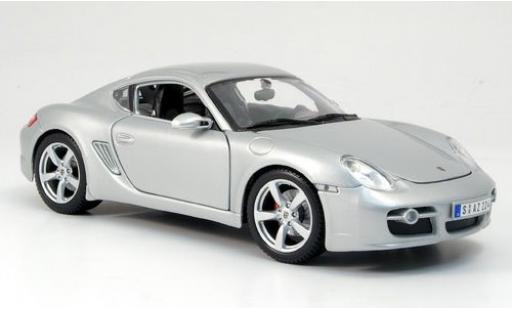 Coche miniatura Porsche Cayman S 1/18 Maisto S gris sans Vitrine Porsche Cayman S 1/18 Maisto S gris sans Vitrine coche miniatura