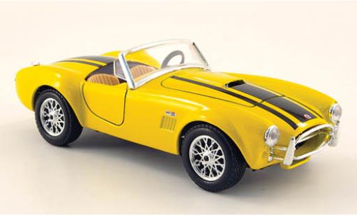 Coche miniatura Shelby Cobra 1/24 Maisto 427 amarillo 1967 Shelby Cobra 1/24 Maisto 427 amarillo 1967 coche miniatura