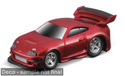 Toyota Supra 1/64 Maisto MK4 rojo 1995 1:64 coche miniatura