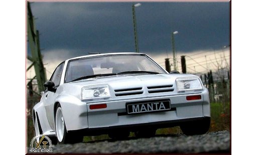 Opel Manta 400 1/18 Revell homologation gris coche miniatura