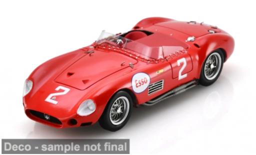 Maserati 300 1/43 Spark S rot 1957 Esso #2 J.M.Fangio 1:43 coche miniatura