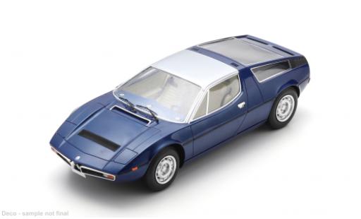 Maserati Bora 1/18 Spark blau 1971 1:18 coche miniatura