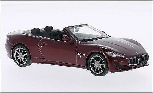 Maserati GranCabrio Sport 1/43 WhiteBox Sport rojo 2013 coche miniatura