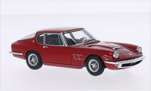Maserati Mistral Coupe 1/43 Minichamps rojo 1963 coche miniatura