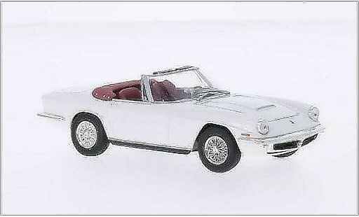 Maserati Mistral Spyder 1/43 WhiteBox blanco coche miniatura