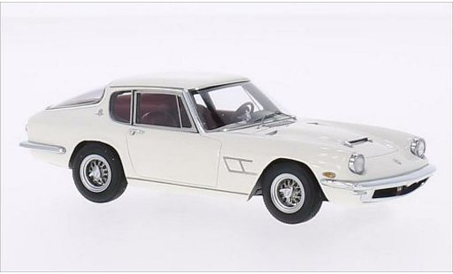 Maserati Mistral Coupe 1/43 Minichamps blanco 1963 coche miniatura