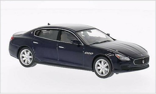 Maserati Quattroporte GTS 1/43 WhiteBox metalico azul 2013 coche miniatura