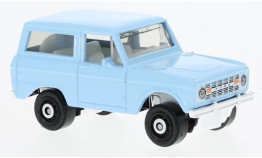 Coche miniatura Ford Bronco 1/64 Matchbox blau 1970 1:64 Ford Bronco 1/64 Matchbox blau 1970 1:64 coche miniatura
