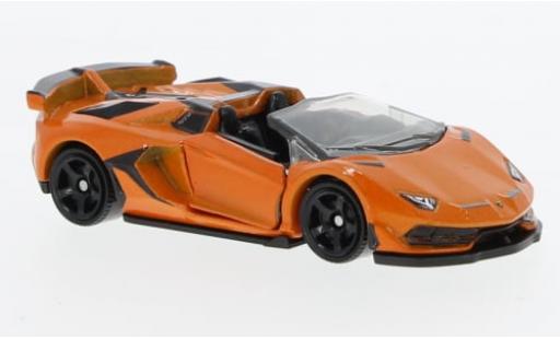 Coche miniatura Lamborghini Aventador 1/64 Matchbox SVJ Roadster metallise naranja 2019 1:64 Lamborghini Aventador 1/64 Matchbox SVJ Roadster metallise naranja 2019 1:64 coche miniatura