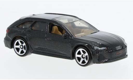 Coche miniatura Audi RS6 1/64 Matchbox Avant metallise negro 2023 Audi RS6 1/64 Matchbox Avant metallise negro 2023 coche miniatura