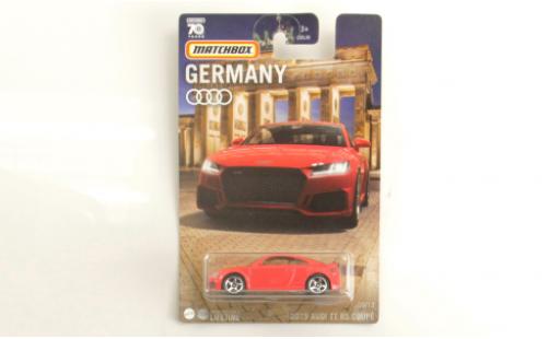 Coche miniatura Audi TT 1/64 Matchbox RS Coupe rouge Audi TT 1/64 Matchbox RS Coupe rouge coche miniatura