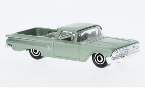 Coche miniatura Chevrolet El Camino 1/64 Matchbox metallise la chaux 1960 Chevrolet El Camino 1/64 Matchbox metallise la chaux 1960 coche miniatura