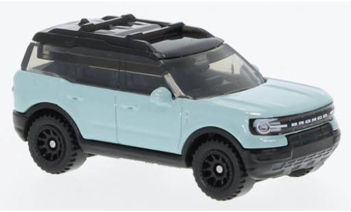 Coche miniatura Ford Bronco 1/64 Matchbox Sport azul 2022 Ford Bronco 1/64 Matchbox Sport azul 2022 coche miniatura