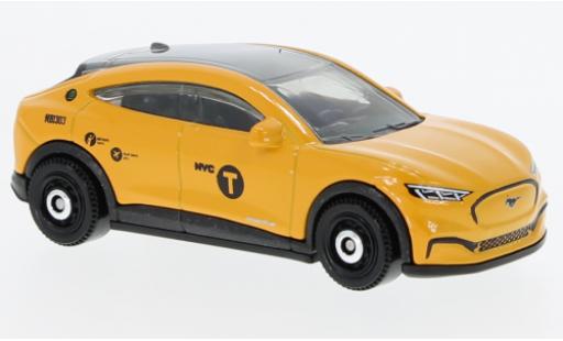 Coche miniatura Ford Mustang 1/64 Matchbox Mach-E amarillo 2021 Ford Mustang 1/64 Matchbox Mach-E amarillo 2021 coche miniatura
