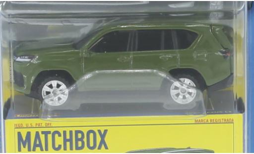 Coche miniatura Lexus LX 1/64 Matchbox vert 2022 Lexus LX 1/64 Matchbox vert 2022 coche miniatura
