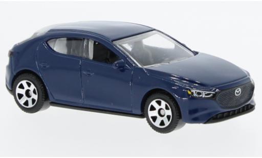 Coche miniatura Mazda 3 1/64 Matchbox azul foncé 2019 Mazda 3 1/64 Matchbox azul foncé 2019 coche miniatura