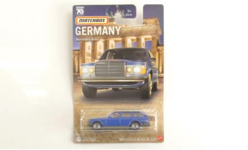 Coche miniatura Mercedes 300 1/64 Matchbox TD (S123) azul Mercedes 300 1/64 Matchbox TD (S123) azul coche miniatura