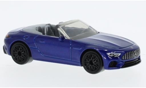 Mercedes Classe SL 1/64 Matchbox SL63 azul coche miniatura