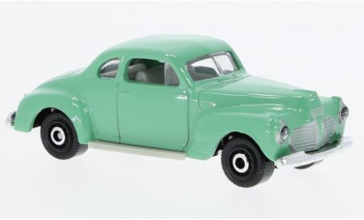 Coche miniatura Plymouth Coupe 1/64 Matchbox vert 1941 Plymouth Coupe 1/64 Matchbox vert 1941 coche miniatura