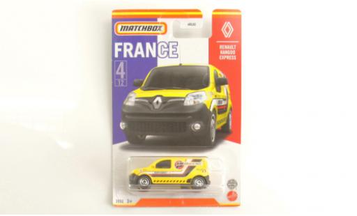 Renault Kangoo 1/64 Matchbox Express amarillo coche miniatura