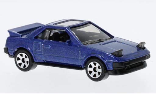 Toyota MR 1/64 Matchbox 2 azul 1984 coche miniatura