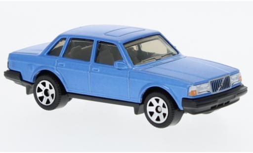 Coche miniatura Volvo 240 1/64 Matchbox azul Volvo 240 1/64 Matchbox azul coche miniatura