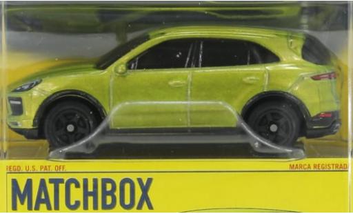 Coche miniatura Porsche Cayenne Turbo 1/64 Matchbox metallise grün 1:64 Porsche Cayenne Turbo 1/64 Matchbox metallise grün 1:64 coche miniatura