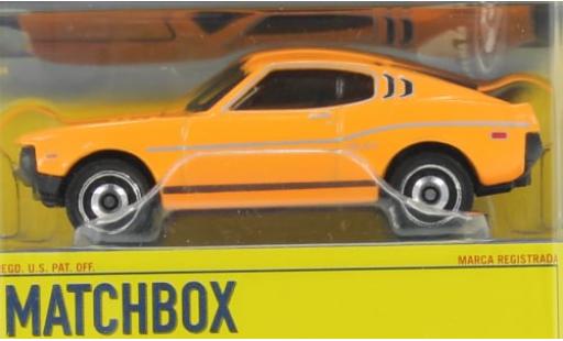Coche miniatura Toyota Celica 1/64 Matchbox GT Liftback naranja 1974 1:64 Toyota Celica 1/64 Matchbox GT Liftback naranja 1974 1:64 coche miniatura